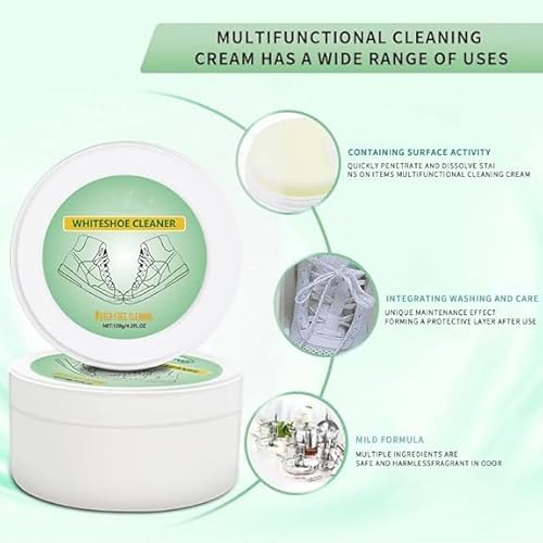 SHOPROZINO White Shoe Cleaner, SHOPROZINO White Shoe Cleaning, Multifunctional Multi-effect White Shoe Cleaner for Sneakers
