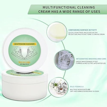 SHOPROZINO White Shoe Cleaner, SHOPROZINO White Shoe Cleaning, Multifunctional Multi-effect White Shoe Cleaner for Sneakers