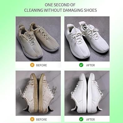 SHOPROZINO White Shoe Cleaner, SHOPROZINO White Shoe Cleaning, Multifunctional Multi-effect White Shoe Cleaner for Sneakers