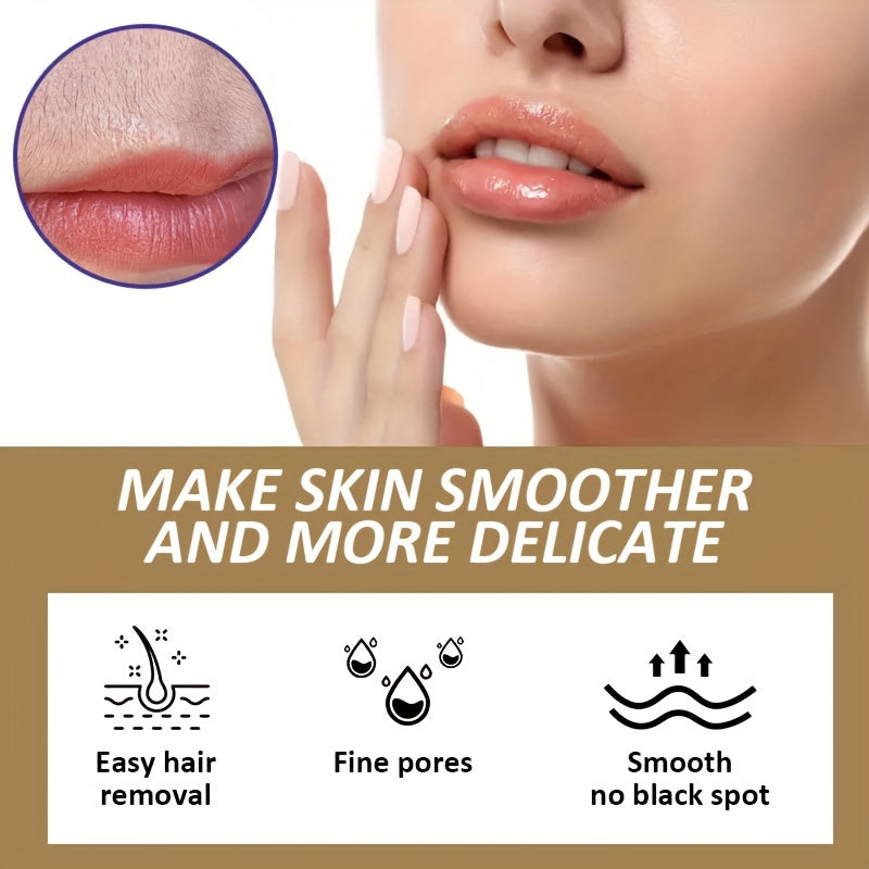 SHOPROZINO Coconut Hair Removal Cream – Fast-Acting, Hypoallergenic Formula for Lips, Legs, Arms & Underarms