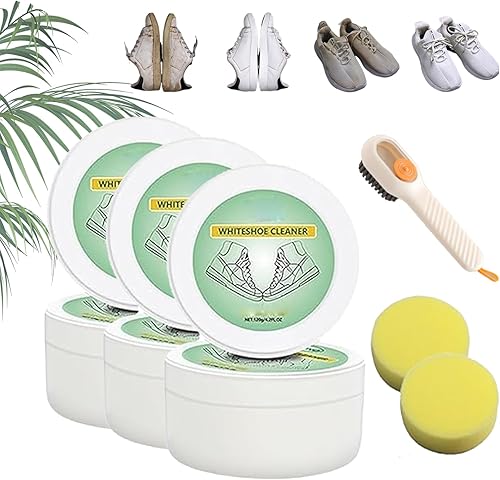 SHOPROZINO White Shoe Cleaner, SHOPROZINO White Shoe Cleaning, Multifunctional Multi-effect White Shoe Cleaner for Sneakers
