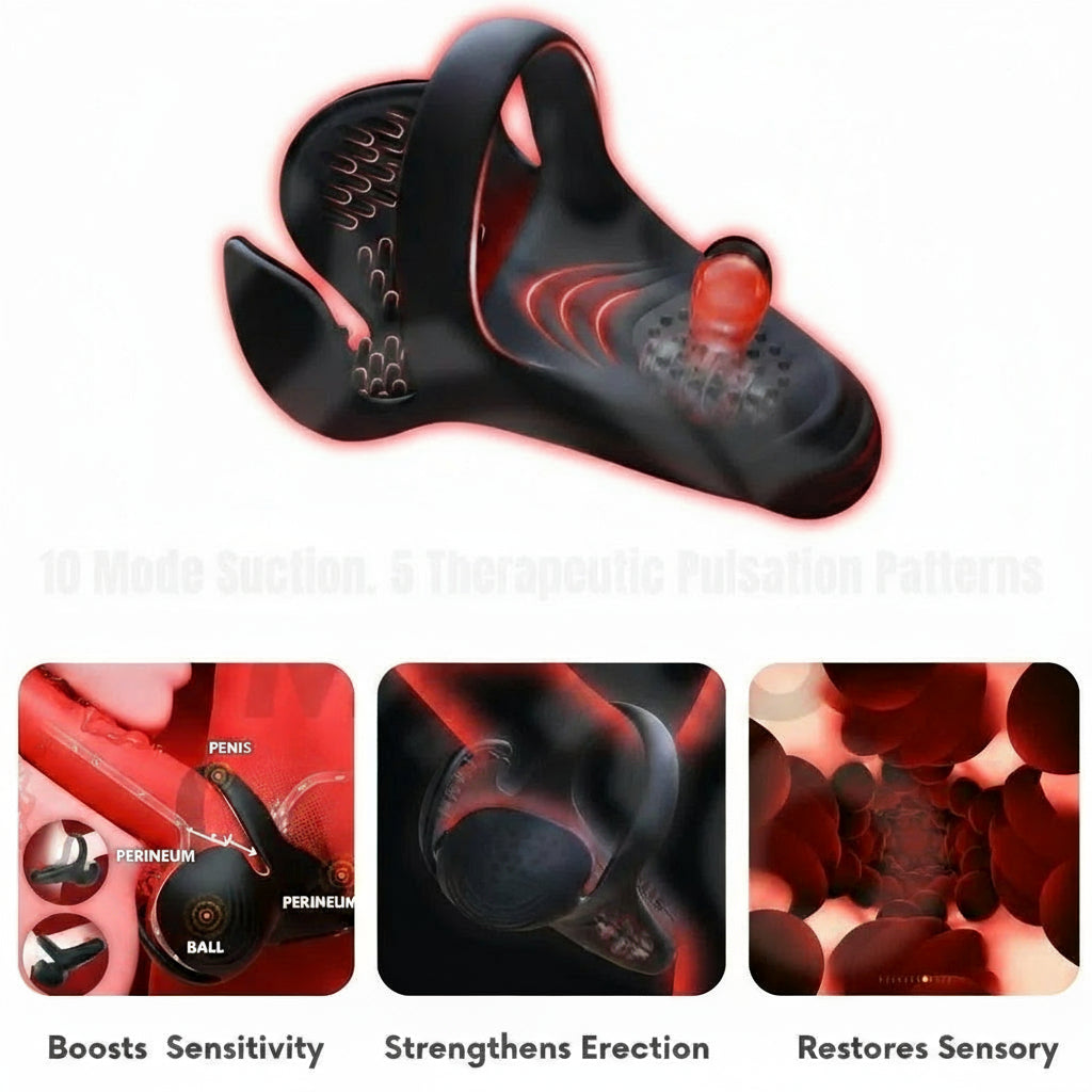 🚀2026's Most Compelling Upgrade!Shoprozino™ The #1 5-in-1 at-home trainer that reverses ED-Daily Rehabilitation Device for Men Physical Vitality