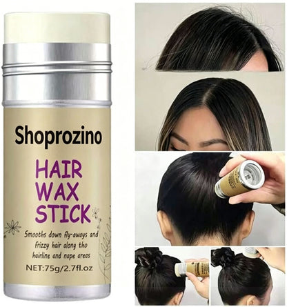 SHOPROZINO Hair Wax Stick Styling Wax For Anti Frizz Hair