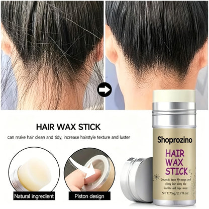 SHOPROZINO Hair Wax Stick Styling Wax For Anti Frizz Hair