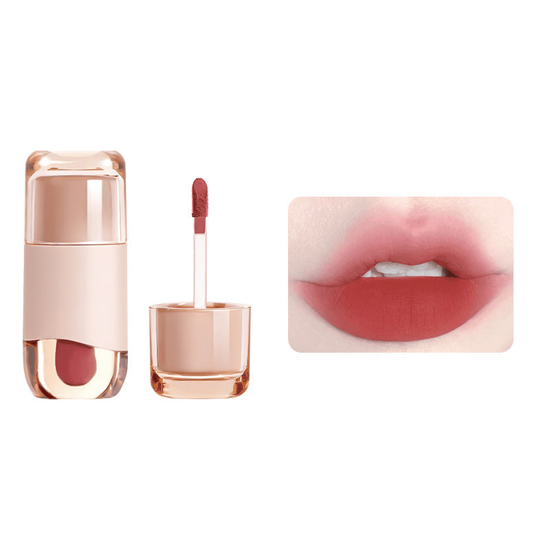 Milk cream lip mud, non-fading and non-transferable