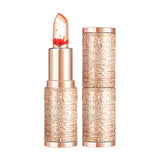 Flower and Gold Foil Essence Color-Changing Lip Balm Base