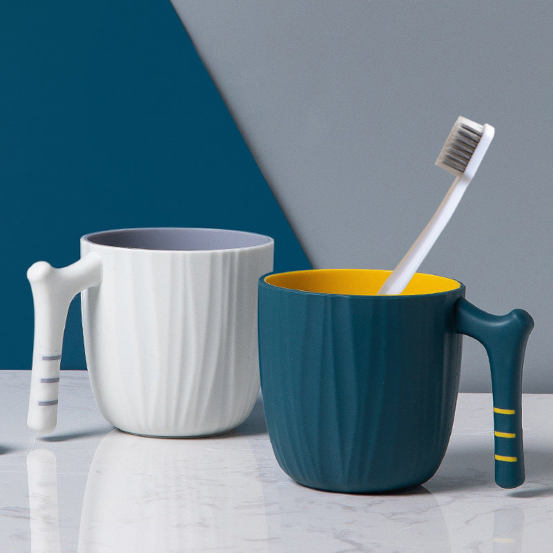 Mouthwash cup, simple household toothbrush cup, couple toothbrush cup set, creative portable tooth mug/tooth holder